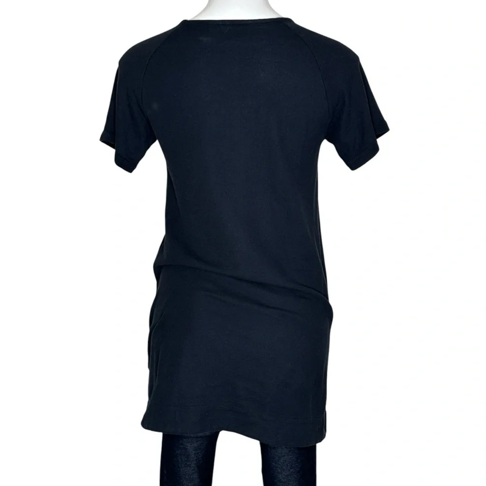 Gymshark black legacy fitness longline tee XS